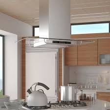 Hotte Aspirante De Cuisine Pour Ilot Ultra Moderne Avec 2 Ampoules Et Tuyau Argente 750 M H 65 Db Achat Vente Hotte Cdiscount