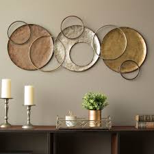 Stratton Home Decor Modern Circles Wall Decor Plate Wall Decor Plates On Wall Stratton Home Decor