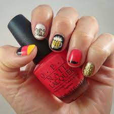 Dahlia Nails Berlin Marathon Nails Nails Berlin Marathon Nail Art