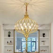 Gold and black lantern chandelier. 4 6 Bulb Lantern Chandelier Postmodern Black Gold Crystal Embedded Hanging Ceiling Light Over Dining Table Beautifulhalo Com