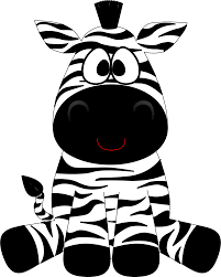 Cartoon Zebra By Gdj Cartoon Zebra From Pixabay On Openclipart Zebra Cartoon Cartoon Wallpaper Baby Zebra