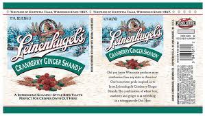 Did you know that wisconsin produces more cranberries than any state in america? Winter Leinenkugel Cranberry Ginger Shandy Beer Street Journal