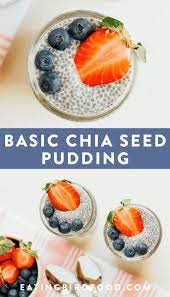 Easy 4 Ingredient Chia Pudding Recipe Chia Seed Recipes Pudding Vegan Keto Recipes Chia Seed Pudding