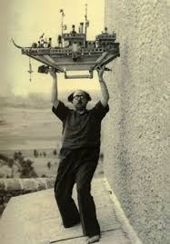 Dr Francois Tosquelles Psychiatrist Holding A Boat By Auguste Forestier Outsider Art Narrative Photography Building Images