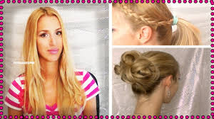 Semplici e veloci, impara a farle con foto e tutorial. Back To School Ita 3 Acconciature Facili E Veloci Per La Scuola Pettinature Capelli Lunghi Medi