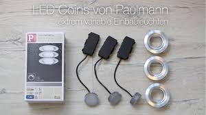 So Gehts Mehrere Paulmann Led Coins Miteiander Verbinden Youtube