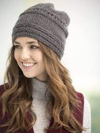 Over 6 000 Free Patterns On Lionbrand Com Knitted Hats Slouch Hat Pattern Hat Knitting Patterns
