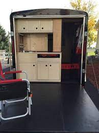 Cargo Trailer Camper Conversion Cargo Trailer Camper Cargo Trailer Camper Conversion Utility Trailer Camper