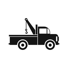 Car Towing Truck Icon In Flat Style Icon Tow Truck Clipart Car Car Icons Png And Vector With Transparent Background For Free Download Truck Icon Tow Truck Car Icons