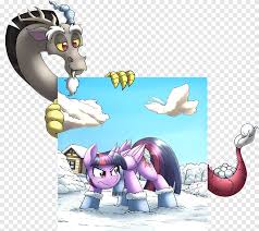 Mlp twilight and discord phone wallpaper. Pony Twilight Sparkle Rainbow Dash Applejack Discord Vertebrate My Little Pony Friendship Is Magic Fandom Png Pngegg