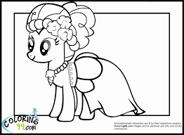 Pinkie Pie Coloring Pages For Kids My Little Pony Coloring Horse Coloring Pages Cartoon Coloring Pages