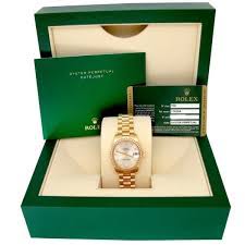 Wilsons auctions is responsible for selling off the. Pre Owned 31mm Rolex 18k Yellow Gold Oyster Perpetual Datejust Watch With Diamonds Sale