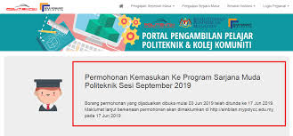 Permohonan graduation in council (gic) secara manual akan ditutup pada 12 oktober 2020 (isnin) dan digantikan permohonan gic secara atas talian (online) bermula pada 15 oktober 2020 hakcikpa terpelihara © universiti sains malaysia 2019. Permohonan Kemasukan Ke Politeknik Kuching Sarawak Facebook