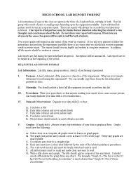Physics Lab Report Format Templates At Inside Physics Lab Report Template Best Sample Template Lab Report Template Lab Report Physics Lab