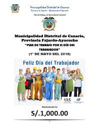 Banderas de colombia y trapos rojos se ondean en risaralda. Plan De Trabajo Dia Del Trabajador 2018 Teorias Politicas Politica
