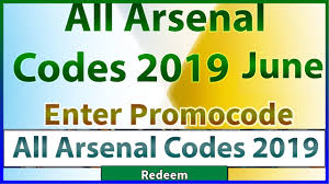 Our arsenal codes wiki 2021 has the latest and updated list of working promo codes. Arsenal Codes 2019