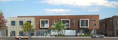 Treehouse Humane Society Chicago Il Exterior Elevation Rendering The Dobbins Group House Styles Tree House Home