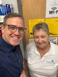 Did anyone see the light show last night in Peterborough?