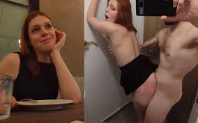 Risky Bathroom Public Sex I Fuck on a Date with a Guy I Met Online Dia Ita