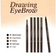 Pensil Alis Drawing Eyebrow Eye Brow Brush Pensil Sikat Kuas Alis Eyebrow Kuas Sikat Shopee Indonesia