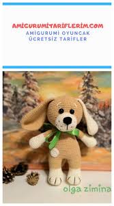 Amigurumi Kopek Puppy Yapimi Amigurumi Tariflerim Amigurumi Ayicik Bebek Cingiragi