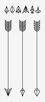 Tribal art tattoos are very popular for people who want to express their native american heritage. Native American Arrow Tattoo Design Ink My Whole Body