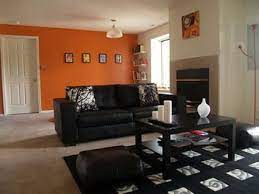 Para Un Living Naranja Decoracion De Interiores Y Exteriores Estiloydeco Decoracion De Habitacion Tumblr Decoracion De Interiores Dormitorio Simple