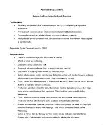Example of an office administrator job summary our firm is currently looking for an experienced office administrator. Administrative Assistant Job Description Examples Free 8 Sample Office Assistant Job Description Templates Administrative Assistant To Executives Job Description Example Individuals Working As Administrative Assistants To Executives Are Usually