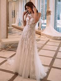 Lace Wedding Dresses See Through Wedding Dress Modern Wedding Dress Wd00264 A Line Wedding Dress Wedding Dresses Outdoor Wedding Dress