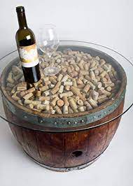 Maybe you would like to learn more about one of these? Amazon Com Wine Barrel Coffee Table With Cork And Glass Top Choice Of Finish Handmade Products