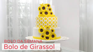 Bolo De Girassol Bolo Da Semana Youtube Se você está buscando inspirações para encomendar o seu bolo girassol, ou se vai fazer um em casa, você vai amar o que temos aqui! bolo de girassol bolo da semana