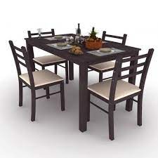 You can go for a glass 4 seater dining table set to jazz up your dining room with a classy look. Online Dining Table Set 4 Seater Dining Set Low Price In India Gorevizon