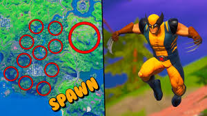 A short video from harryninetyfour shows the exact location for the sentinel head trophy. All Wolverine Spawn Locations In Fortnite How To Find Wolverine Guide Youtube