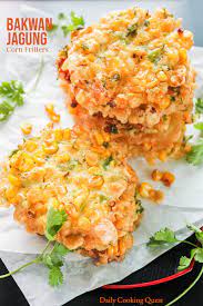 Bakwan Jagung Corn Fritter Recipe Corn Fritter Recipes Cooking Indian Food Recipes