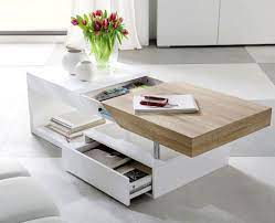 White melvin coffee tables for living room tv stand, wooden console table sofa side table 2 tier with storage shelf and 1 drawer, modern furniture for home office by hashtag home $119.99 Moda Designer Wood Contemporary Modern Coffee Table Storage Coffee Table Coffee Table With Drawers Coffee Table With Storage