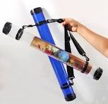 Foska Hot Sale PVC Plastic Art Painting Drawing Tube with ...