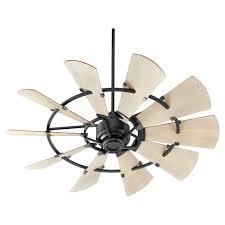 Great quality and not to bad on the budget. Quorum International 95210 69 Noir 52 10 Blade Ceiling Fan With Remote Control Lightingdirect Com
