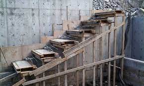 Case Study Esquimalt Home Building In Vancouver Stairs Cantilever Stairs Concrete Stairs