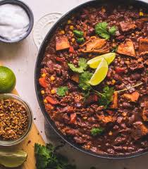 Chili Sin Carne Mit Jackfruit Rezept Rezepte Chili Sin Carne Lebensmittel Essen