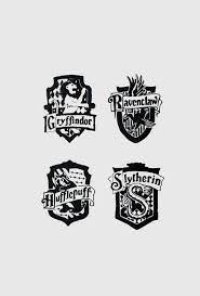 Hogwarts House Crest Decals Set Of Four Dimensions Each Crest Is Approximatel Harry Potter Houses Crests Harry Potter Houses Harry Potter Hogwarts Houses