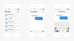 Text messaging has become almost ubiquitous, replacing the phone call as a great way to communicate quickly. Messaging App Wireframe For Messaging Apps Hd Png Download Kindpng