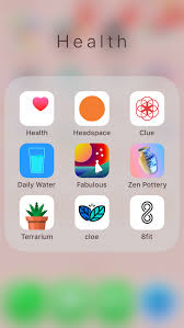 My Health Apps Health App Iphone App Layout Iphone Organization