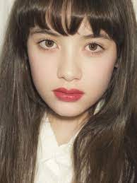 etrenne 琉花 ハーフ顔 アンニュイ メイク カジュアルメイク