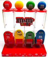 M M S World Colorworks Candy Dispenser Features Four Of The Most Popular M M Characters Fill The Dispenser With Candy Dispenser Classic Candy Jelly Bean Gifts
