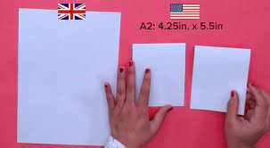 Fall envelope card set 5 handcrafted envelopes with matching. Uk Vs Us Card Sizes Explained Craftstash Inspiration