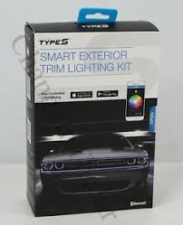 Types Plug Glow Automotive 120 Exterior Trim Smart Lighting Led Kit New Ebay