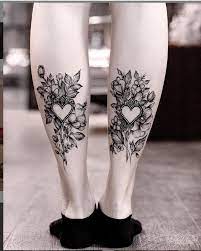 15 Lastest Lower Leg Ink Tattoo Designs With Flower This Spring And Summer Flower Tattoo Shoulder Lower Leg Tattoos Girl Flower Tattoos