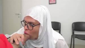 SHE IS SURPRISED ! Hijab girl caught me jerking off in Doctor's waiting  room watch online