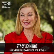 We're thrilled to announce Stacy Jennings as the 2025 Women Who Rule Woman  of the Year! 🎉 Stacy has been a dedicated United Way leader, supporter,  advocate, and volunteer for many years,