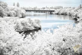 Bridge In Aschaffenburg Infrared Photography Germany Nature Images